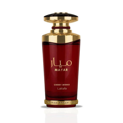 Lattafa Mayar Cherry Intense for Unisex Eau de Parfum Spray, 3.4 Ounce / 100ml