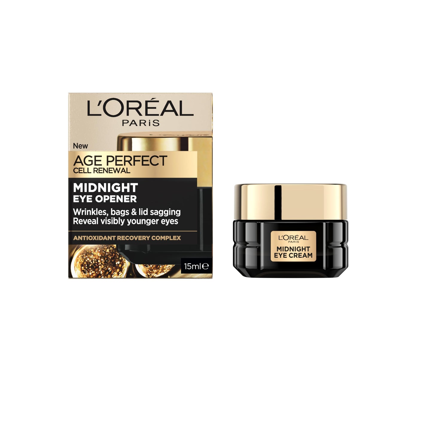 L'Oréal Paris Age Perfect Cell Renew Midnight Eye Cream, 15ml