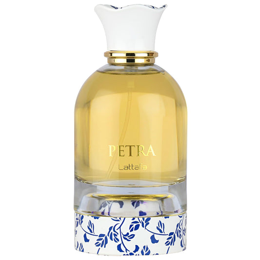 Petra 100ml Lattafa Perfume for Women and Men - Eau de Parfum - Rum Coconut Praline Musk Vanilla Fragrance