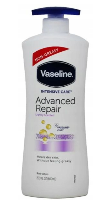 Vaseline INTENSIVE CARE ADVANCED REPAIR Lightly Scented Pump 600ml